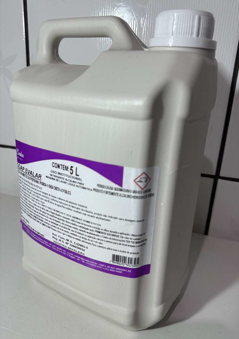 Detergente Máquina Lava Louças 5L Profissional – Remove Gordura Pesada | Alto Rendimento — imagem 5