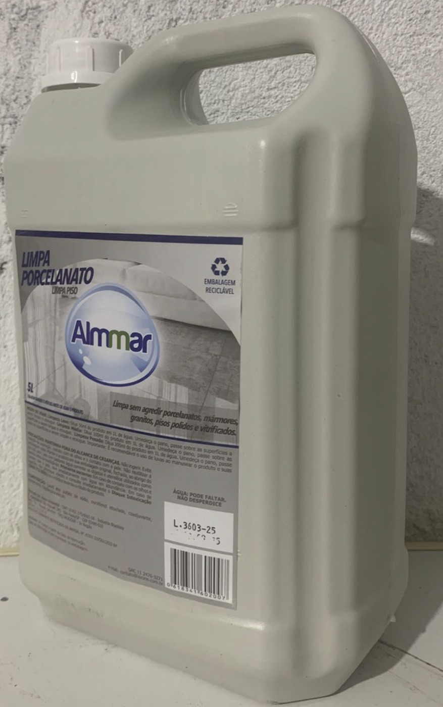 Limpa Porcelanato Almmar 5L – Uso Profissional e Doméstico | Limpeza Brilhante e Segura para Pisos — imagem 2
