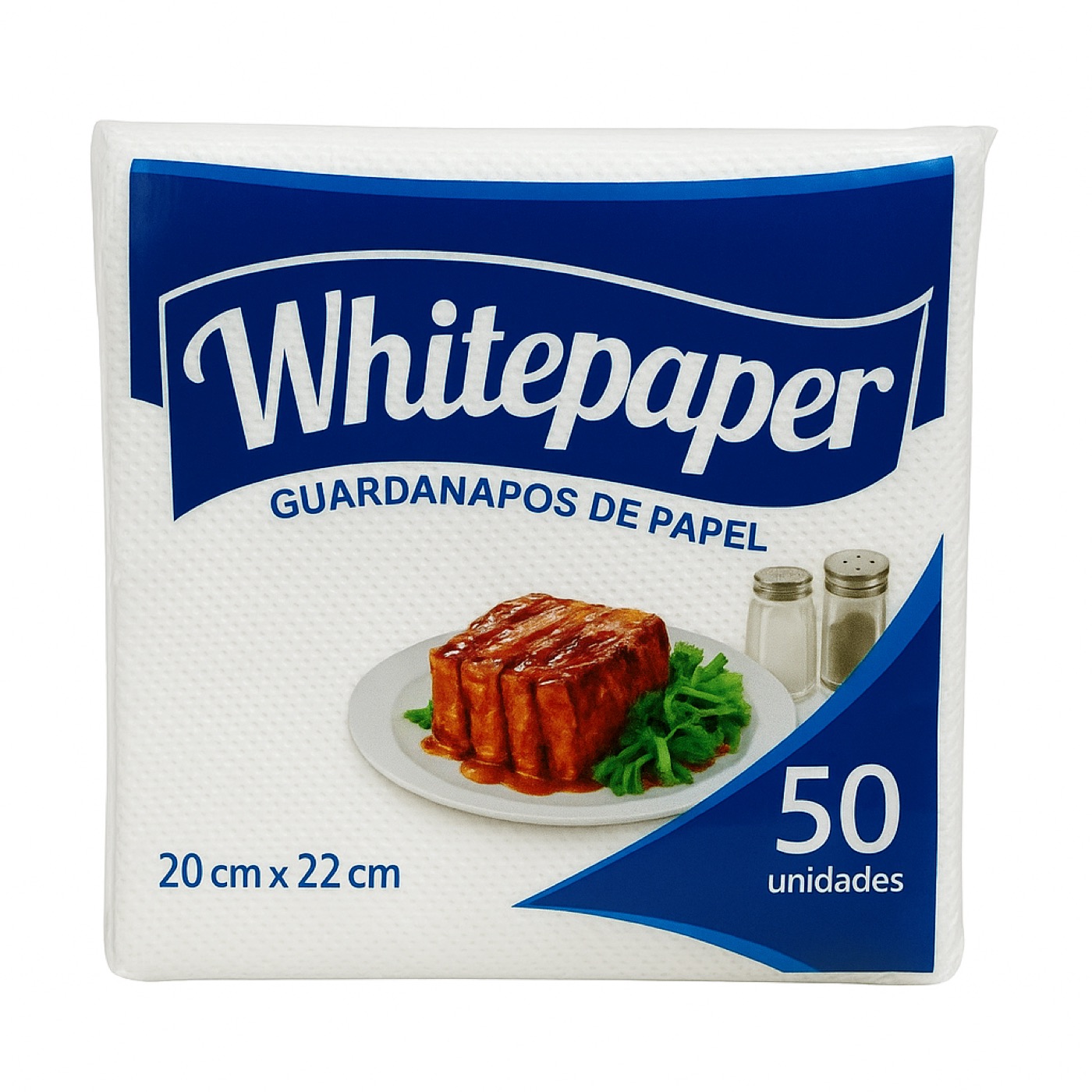 GUARDANAPO 20X22 - 100 pacotes com 50 unidades - Folha Simples — imagem 2